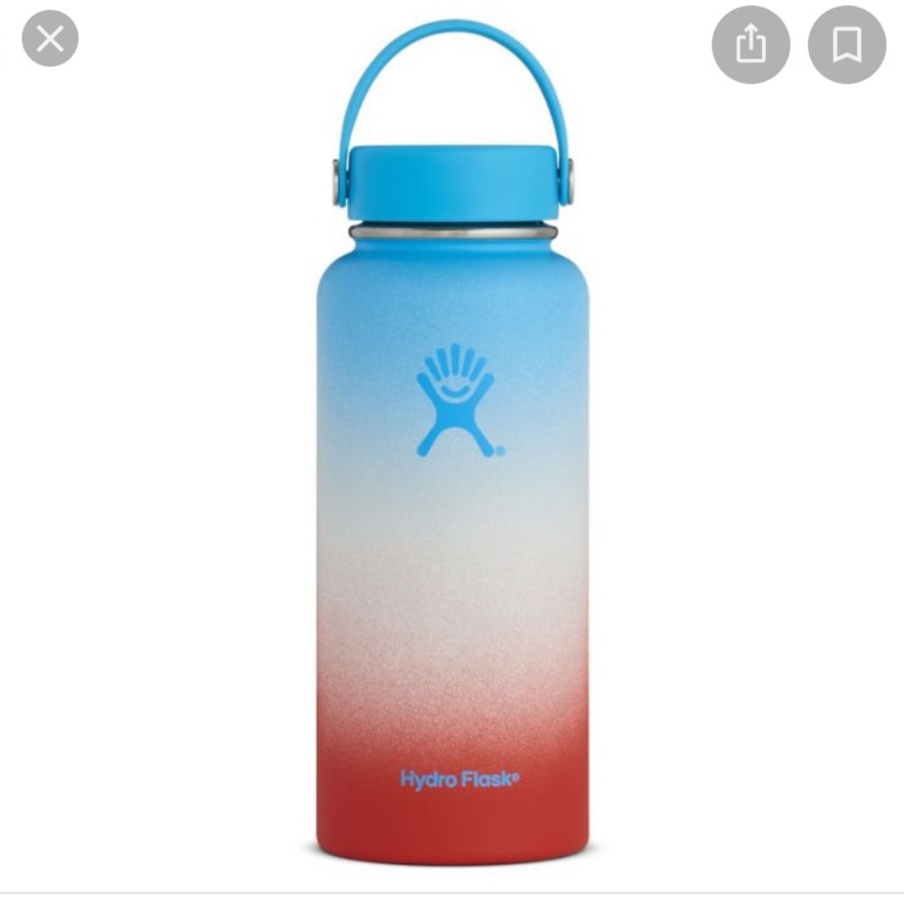 Hydroflask *Coconut Rainbow* Bleached + like new